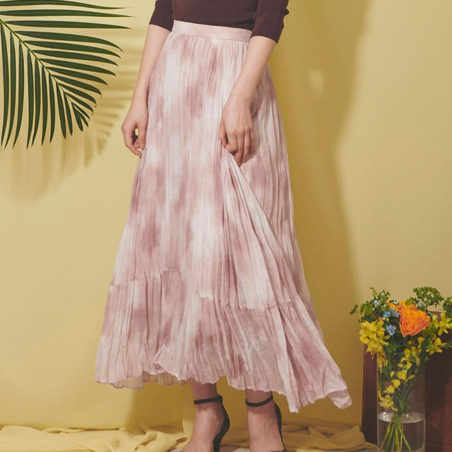 Noela(ノエラ)のNoela ノエラ　スカート　ベージュ レディースのスカート(ロングスカート)の商品写真