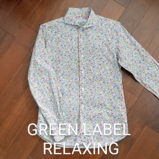 ユナイテッドアローズグリーンレーベルリラクシング(UNITED ARROWS green label relaxing)のユナイテッドアローズ　グリーンレーベルリラクシング　メンズ　花柄　シャツ(シャツ)