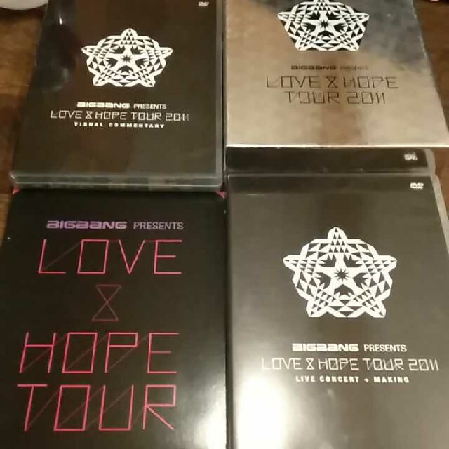 BIGBANG/2011DVD PRESENTS"LOVE&HOPE TOUR エンタメ/ホビーのDVD/ブルーレイ(ミュージック)の商品写真