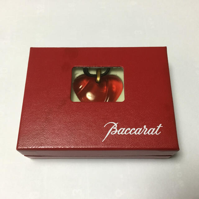 Baccarat(バカラ)のBaccarat(バカラ) ハートのネックレス レディースのアクセサリー(ネックレス)の商品写真