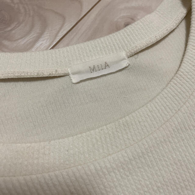 MIIA(ミーア)のミーア　4部丈　トップス レディースのトップス(Tシャツ(長袖/七分))の商品写真