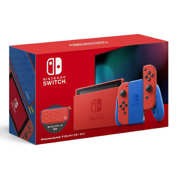 任天堂　Nintendo Switch マリオレッド×ブルー セットゲームソフト/ゲーム機本体
