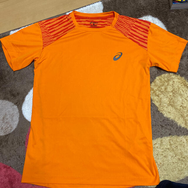 asics - 値下げ☀️asics オレンジTシャツの通販 by はるきのこ's shop｜アシックスならラクマ