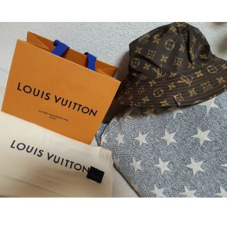 ルイヴィトン(LOUIS VUITTON)の新品★ルイヴィトン★ボブ・モノグラムS★M76720★リバーシブル(ハット)