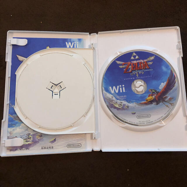 ゼルダの伝説 スカイウォードソード Wii エンタメ/ホビーのゲームソフト/ゲーム機本体(家庭用ゲームソフト)の商品写真