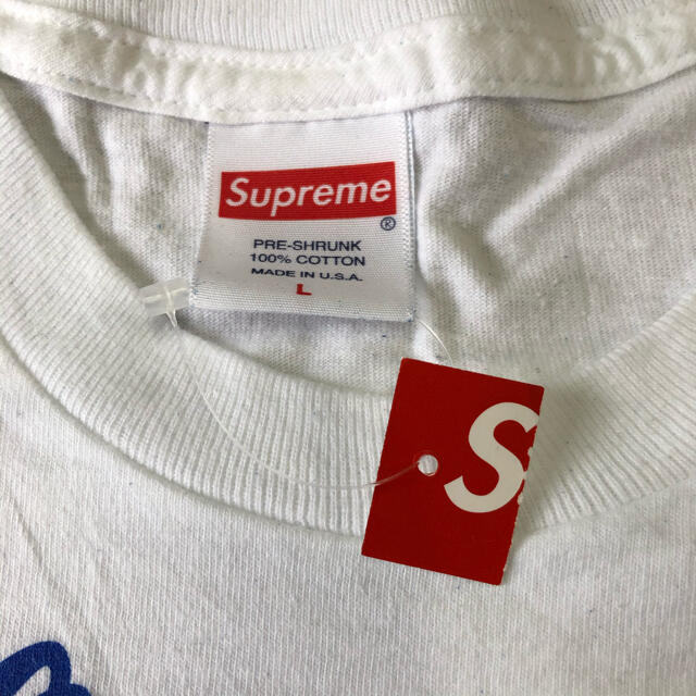 Supreme(シュプリーム)の新品　supreme Tシャツ　Lサイズ　White メンズのトップス(Tシャツ/カットソー(半袖/袖なし))の商品写真