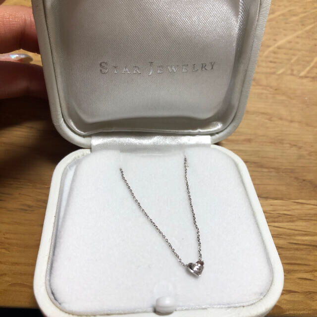 STAR JEWELRY(スタージュエリー)のなな様専用  ハートネックレス レディースのアクセサリー(ネックレス)の商品写真