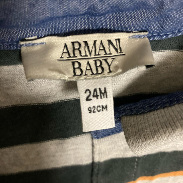 Armani(アルマーニ)のアルマーニベビー　シャツ キッズ/ベビー/マタニティのキッズ服男の子用(90cm~)(Tシャツ/カットソー)の商品写真