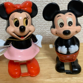 ディズニー(Disney)のミッキーマウス　ミニーマウス　トコトコ(キャラクターグッズ)