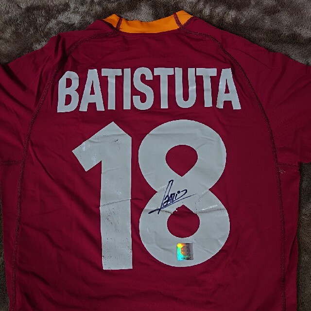 Kappa(カッパ)のサッカーユニフォーム ローマ BATISTUTA チケットのスポーツ(サッカー)の商品写真