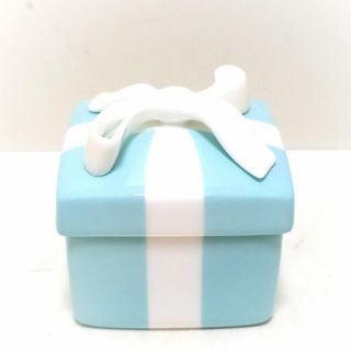 ティファニー(Tiffany & Co.)の💎Tiffany ジュエリーボックス 小物入れ 陶器 💎(小物入れ)