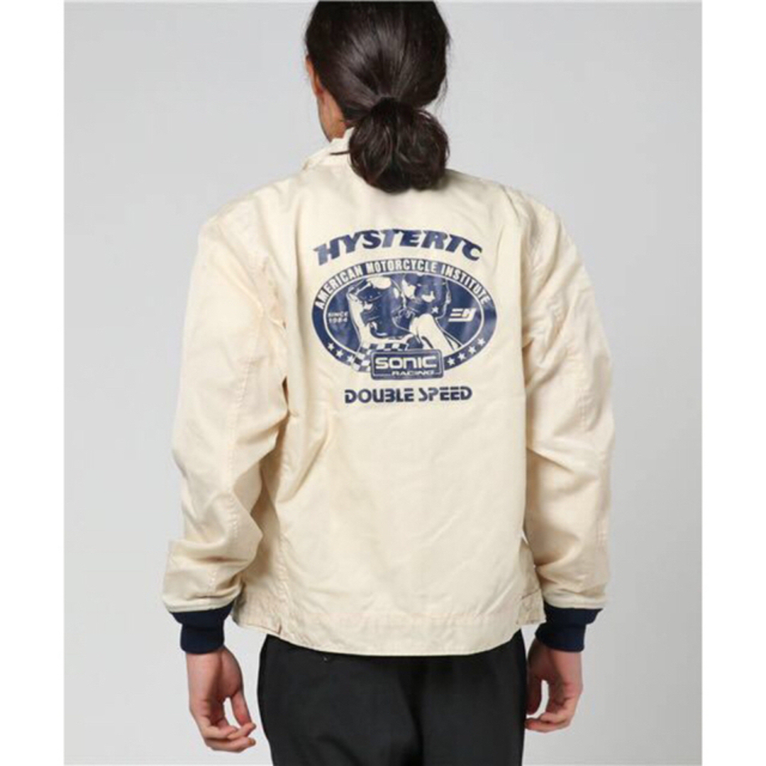 HYSTERIC GLAMOUR(ヒステリックグラマー)のHYSTERIC GLAMOURレーシングJK  ヒステリックグラマー バイカー メンズのジャケット/アウター(ナイロンジャケット)の商品写真