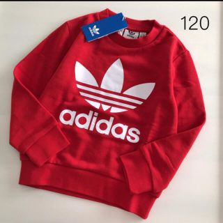 アディダス(adidas)のアディダス  スウェットトレーナー　１２０センチ(Tシャツ/カットソー)