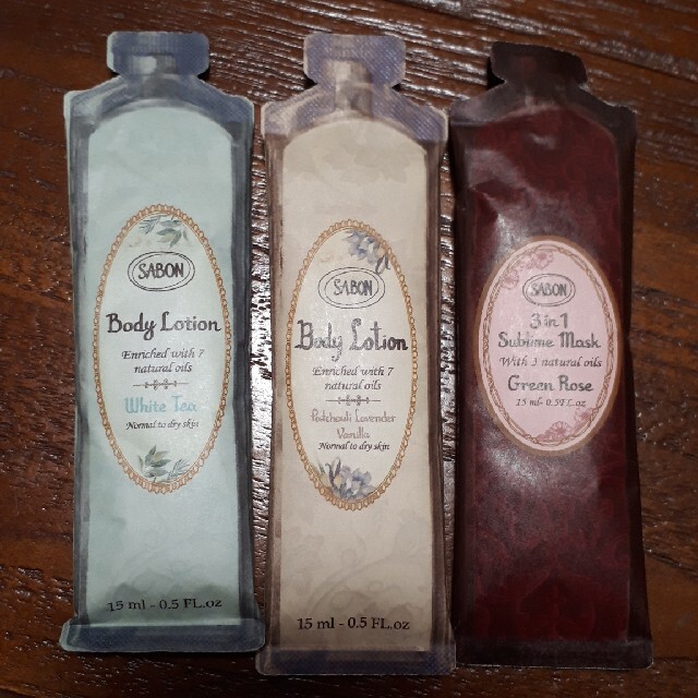 SABON　3点セット コスメ/美容のボディケア(ボディローション/ミルク)の商品写真