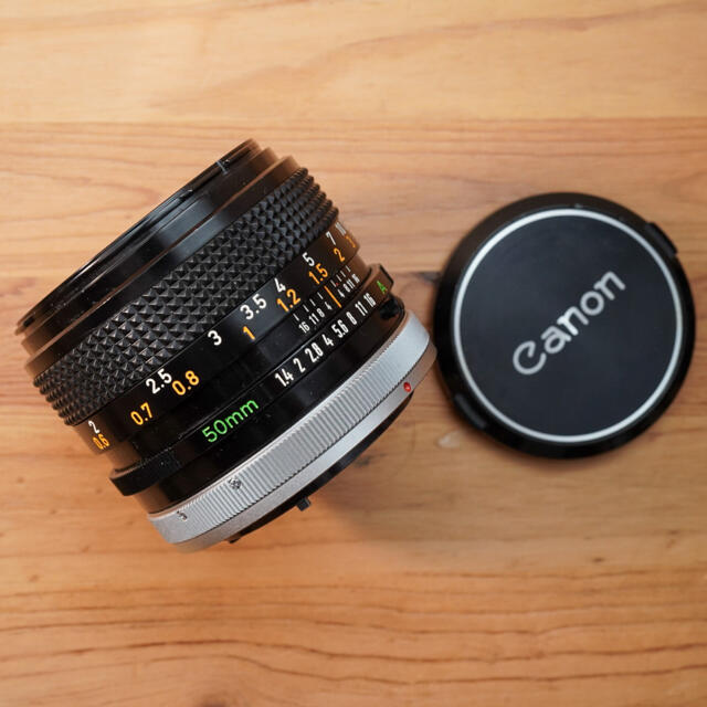 Canon - 【希少銀枠】Canon FD 50mm F1.4 S.S.C MFレンズの通販 by