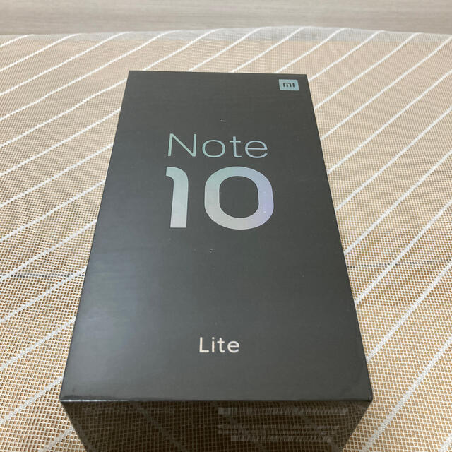 ANDROID(アンドロイド)の新品未開封 Xiaomi Mi Note 10 Lite グレイシャーホワイト スマホ/家電/カメラのスマートフォン/携帯電話(スマートフォン本体)の商品写真