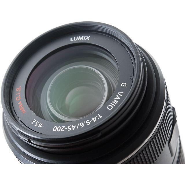 ❤️大人気望遠レンズ❤️G VARIO 45-200 手振れ補正❤️LUMIX用