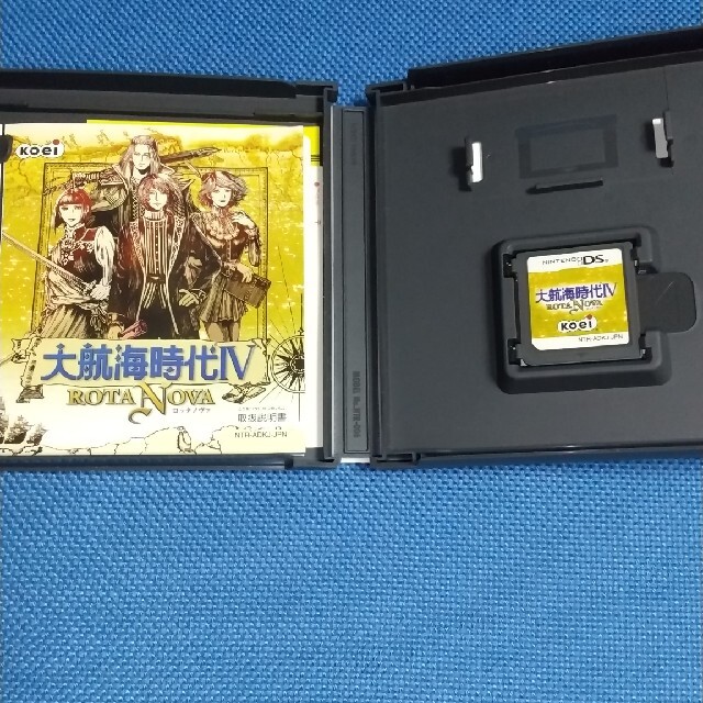 ニンテンドーDS(ニンテンドーDS)の大航海時代IV ROTA NOVA（ロッタ ノヴァ） DS エンタメ/ホビーのゲームソフト/ゲーム機本体(携帯用ゲームソフト)の商品写真