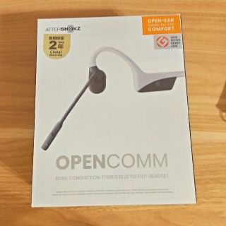  未開封 AfterShokz OpenComm AFT-EP-000027(ヘッドフォン/イヤフォン)