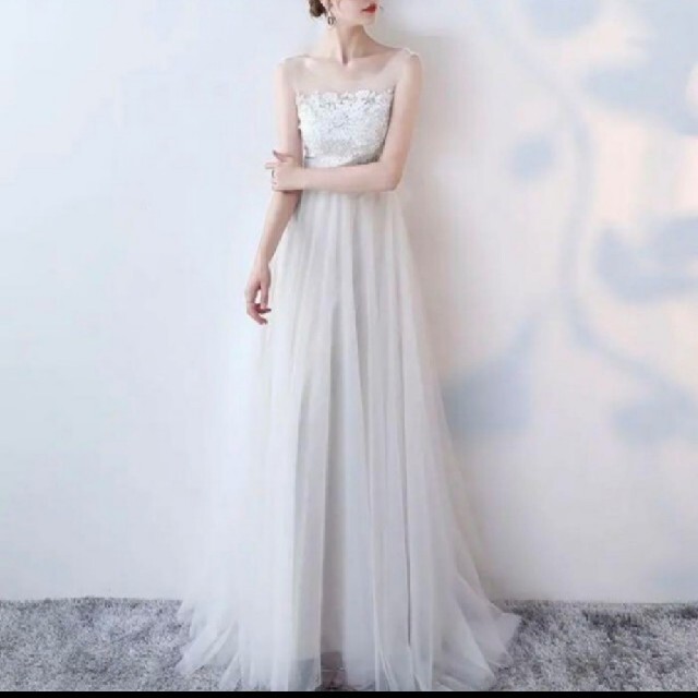 Aライン ウェディングドレス レディースのフォーマル/ドレス(ウェディングドレス)の商品写真