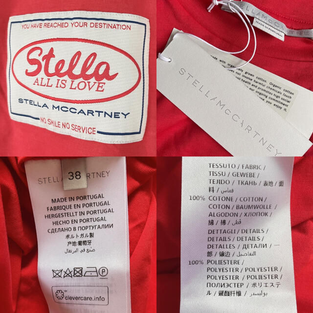 Stella McCartney(ステラマッカートニー)の【新品】STELLAMCCARTNEY Tシャツ トップス レディースのトップス(Tシャツ(半袖/袖なし))の商品写真