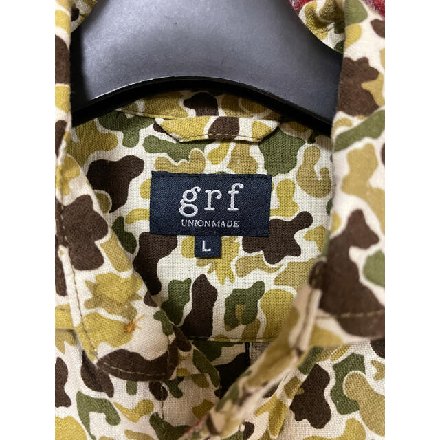 grf/ジーアールエフ 長袖シャツ 迷彩柄 メンズL メンズのトップス(シャツ)の商品写真