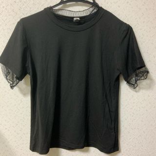 レースドッキングトップス(Tシャツ(半袖/袖なし))