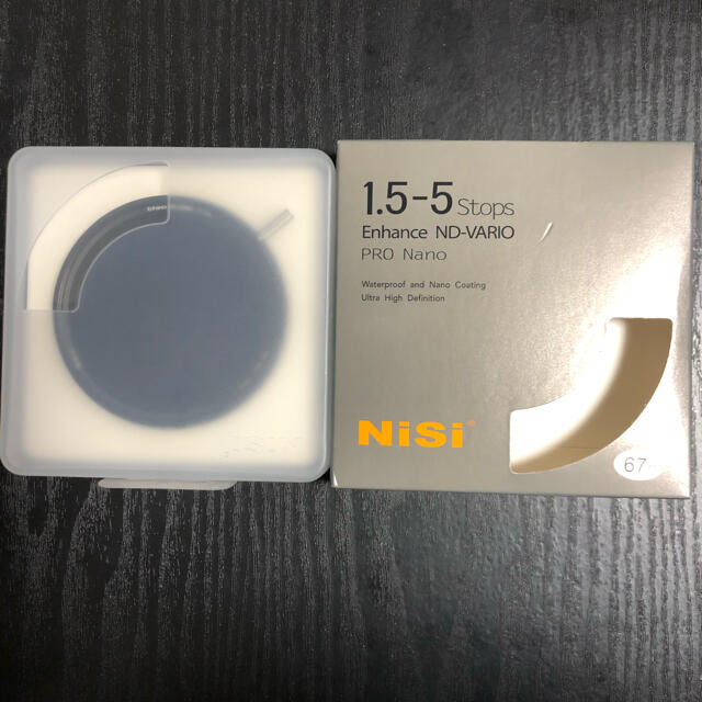 nisi 可変フィルター　67mm 1.5-5stops