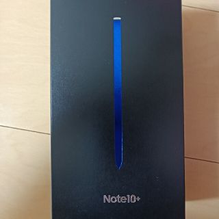 ギャラクシー(Galaxy)のgalaxy note 10+ 楽天　オーラブルー　新品(スマートフォン本体)