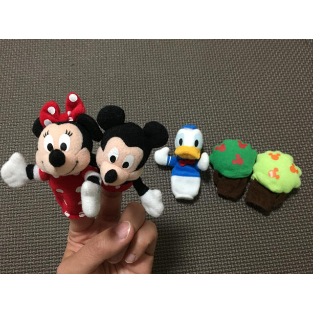 Disney(ディズニー)のディズニー 指人形 エンタメ/ホビーのおもちゃ/ぬいぐるみ(キャラクターグッズ)の商品写真