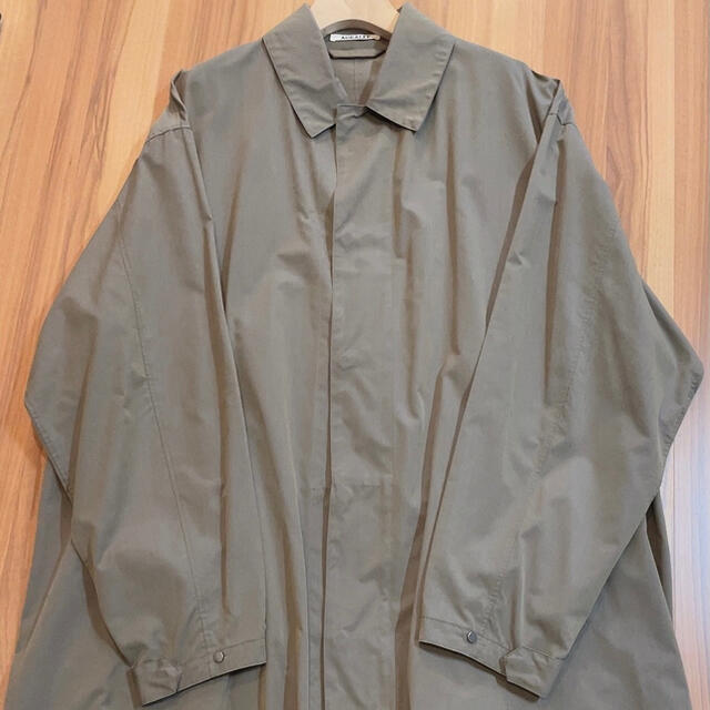 【AURALEE】 BIG SOUTIEN COLLAR COAT メンズのジャケット/アウター(ステンカラーコート)の商品写真