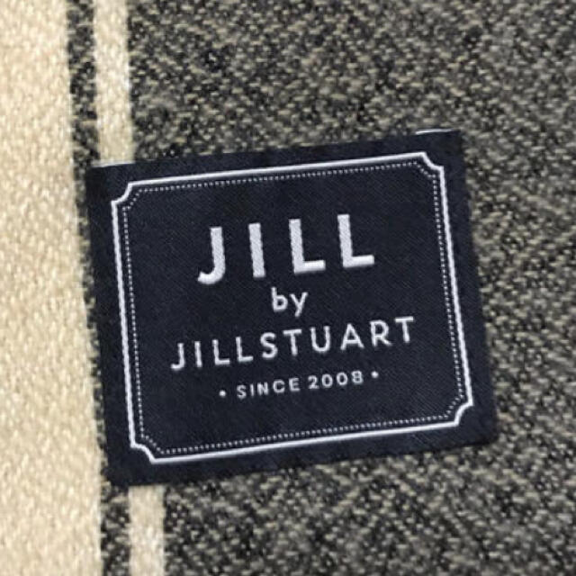 JILL by JILLSTUART(ジルバイジルスチュアート)のJILL BY JILLSTUART ストール ブラックピンク ハンドメイドのファッション小物(マフラー/ストール)の商品写真