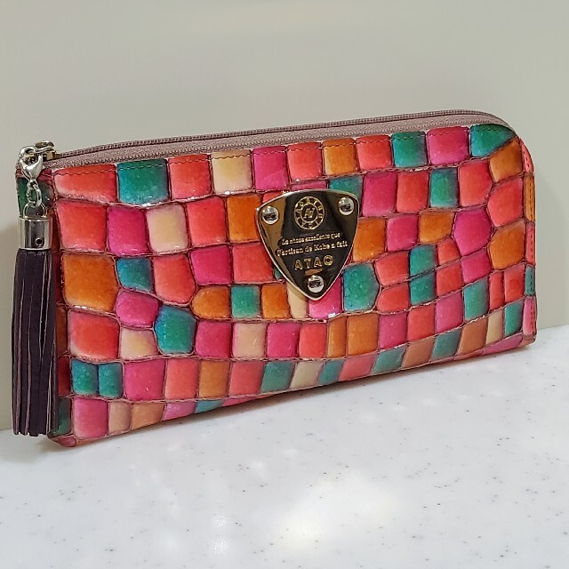 ATAO(アタオ)のATAO 長財布 リモヴィトロ アンコールオレンジ レディースのファッション小物(財布)の商品写真