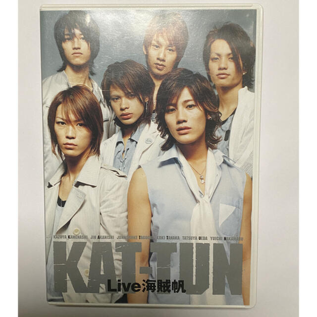 KAT-TUN(カトゥーン)のKAT-TUN　Live　海賊帆 DVD エンタメ/ホビーのDVD/ブルーレイ(ミュージック)の商品写真