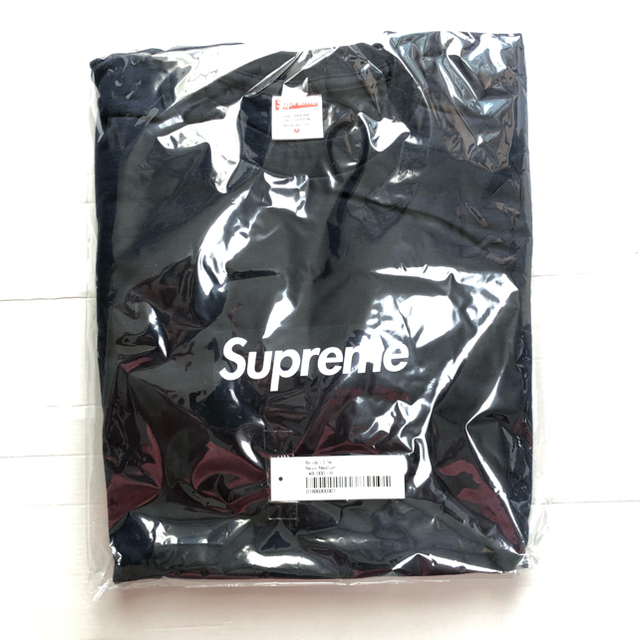 20aw Supreme Box Logo L/S Tee Black XL