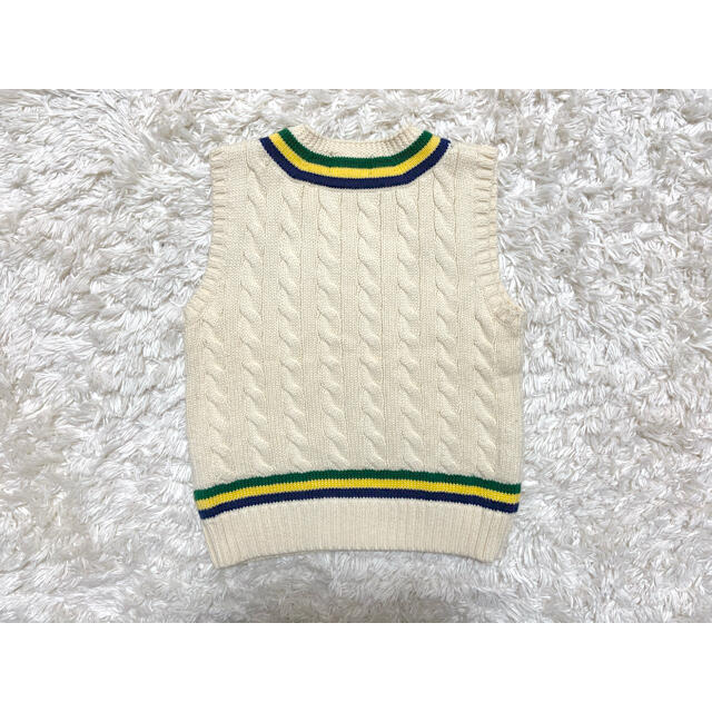 POLO RALPH LAUREN(ポロラルフローレン)のPolo Ralph Lauren  キッズ　ニット　ベスト　110 キッズ/ベビー/マタニティのキッズ服男の子用(90cm~)(ニット)の商品写真