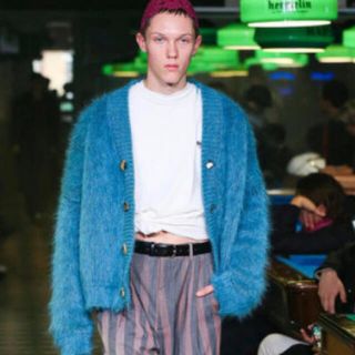 ジョンローレンスサリバン(JOHN LAWRENCE SULLIVAN)のmagliano風　mohair モヘアカーディガン(カーディガン)