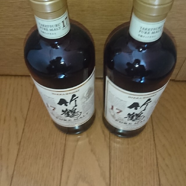 ニッカウヰスキー(ニッカウイスキー)の竹鶴17年2本セット 食品/飲料/酒の酒(ウイスキー)の商品写真