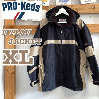 【XLARGE  PRO-Keds】prokedsナイロンジップフードジャケット