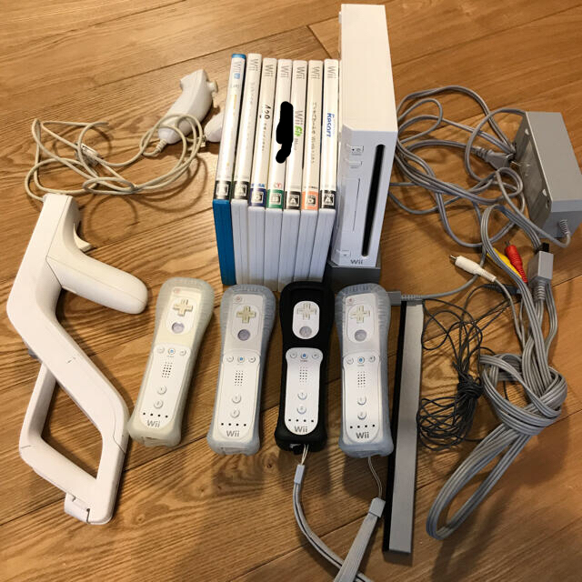 Nintendo Wii 本体とソフトのセット