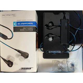 ボーズ(BOSE)のBose QuietComfort 20 QC20 ノイズキャンセリングイヤホン(ヘッドフォン/イヤフォン)