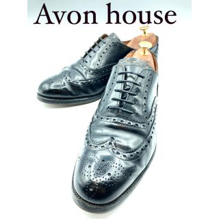 【イングランド製】Avon house エーボンハウス　メダリオンウイングチップ(ドレス/ビジネス)