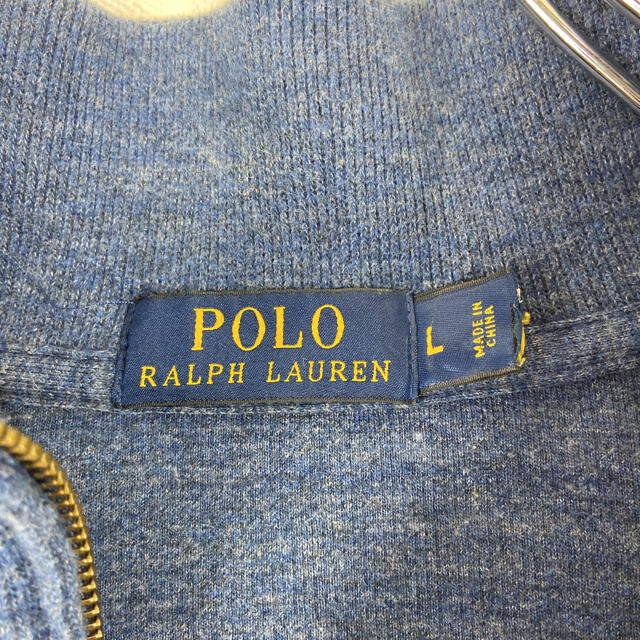 POLO RALPH LAUREN(ポロラルフローレン)のラルフローレン ハーフジップセーター　スウェット　Lサイズ メンズのトップス(ニット/セーター)の商品写真