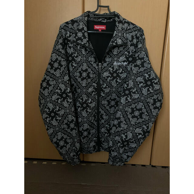 Supreme Bandana Track Jacket ペイズリー バンダナ