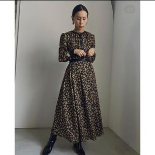 アメリヴィンテージ(Ameri VINTAGE)のAmerivintage MIA FLOWER DRESS(ロングワンピース/マキシワンピース)