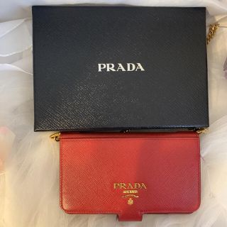 プラダ(PRADA)のPRADA iPhoneケースXS用 美品(iPhoneケース)