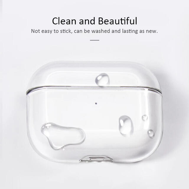 AirPods Proケース　クリアケース　ハードケース スマホ/家電/カメラのオーディオ機器(ヘッドフォン/イヤフォン)の商品写真