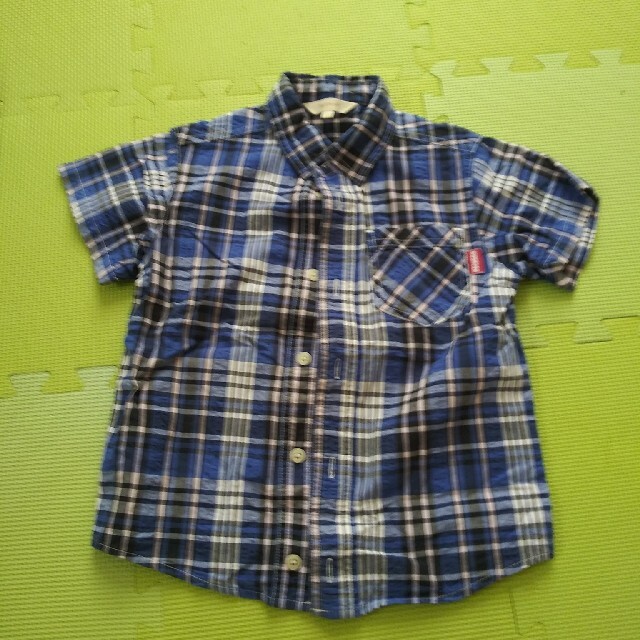 HusHush(ハッシュアッシュ)の美品☆シャツ110　ハシュアッシュ キッズ/ベビー/マタニティのキッズ服男の子用(90cm~)(その他)の商品写真