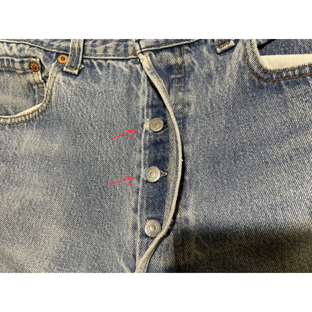 Levi's(リーバイス)のLevi‘s/リーバイス デニムパンツ 501xx W35 L38 USA製 メンズのパンツ(デニム/ジーンズ)の商品写真