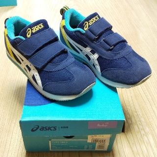 アシックス(asics)のアシックス  アイダホ MINI3  20cm  ネイビーブルー/ホワイト(スニーカー)